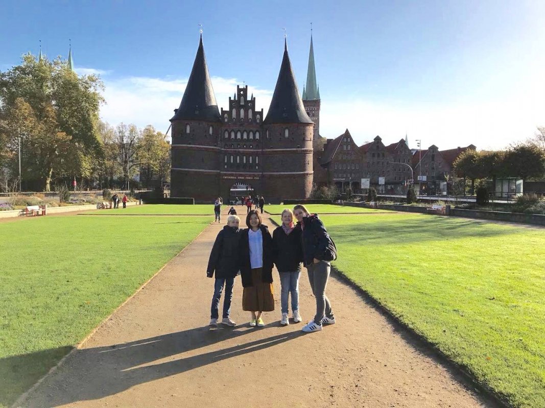 在 Lübeck Deutschland